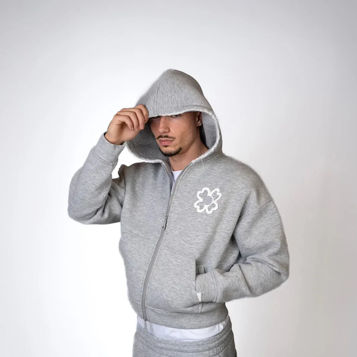 TOROM - GREY HOODIE